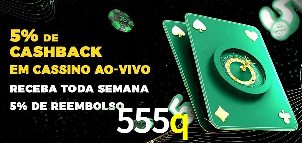 Promoções do cassino ao Vivo 555q